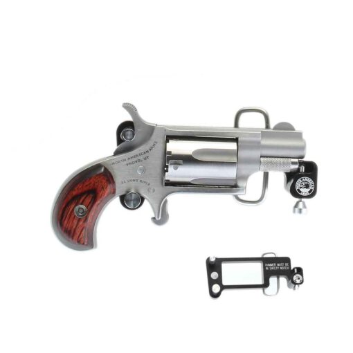 north american arms mini revolver 22 wmr 22 mag 1in stainless revolver 5 rounds 1791728 1